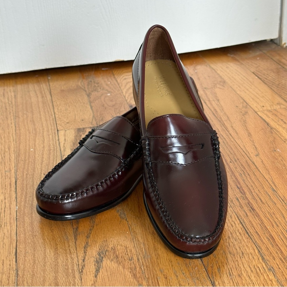 NWOB! G H BASS Women’s Whitney Weejuns, 8.5 Burgundy/Wine